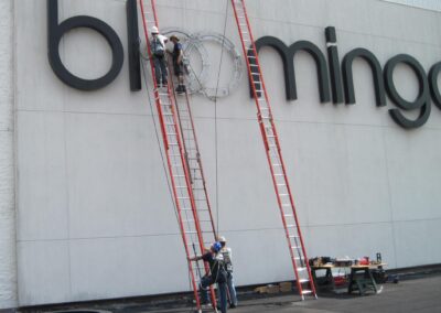 Bloomingdales Sign Serviced 2